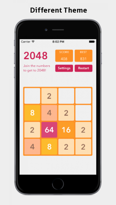 Screenshot #3 pour 2048 Master: Fibonacci Game
