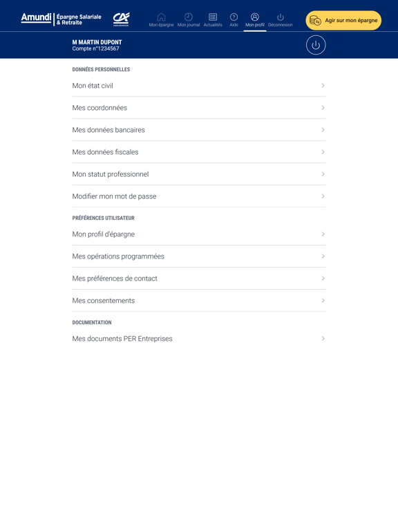 Mon Epargne iPad screenshot 6