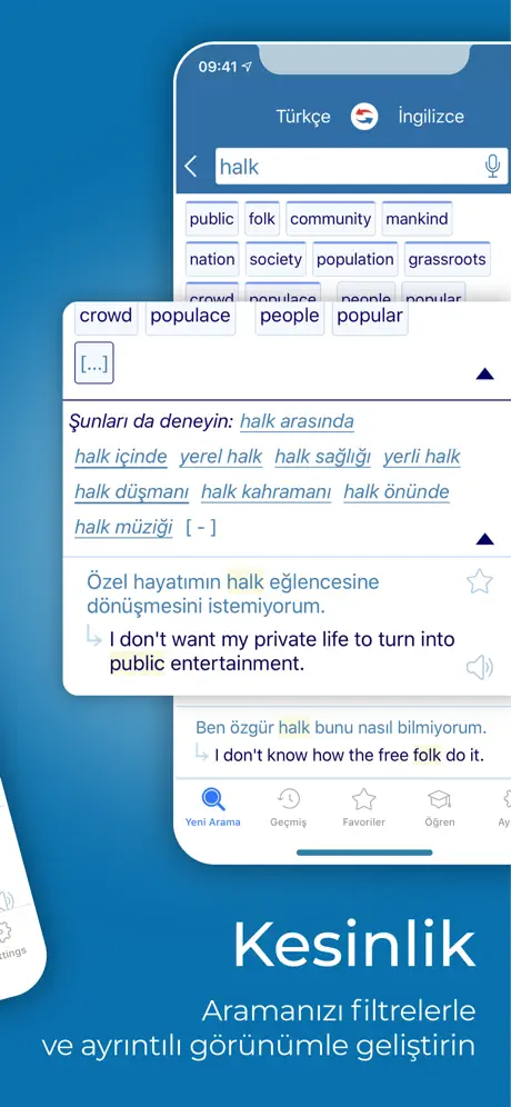 Reverso sözlük ve çeviri