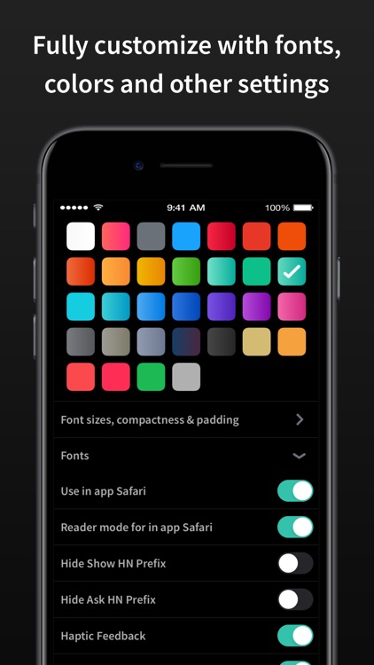 HACK for Hacker News YC Reader screenshot-7