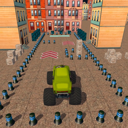 Real Monster Racer Truck Park icon