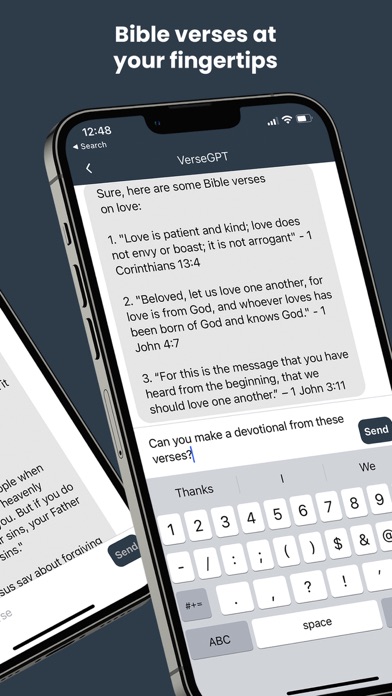 Verse Alert: Bible Chat Screenshot