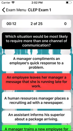 CLEP Principles of Management screenshot 4