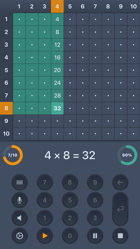 #4. Times Tables Multiplication AU (iOS) 由: Andreas Koegler