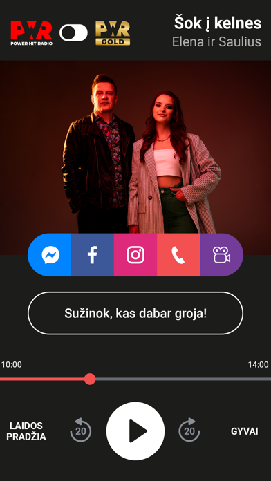 Screenshot 3 of Power Hit Radio - Lietuva App