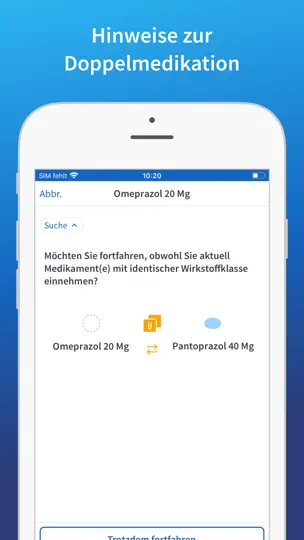 Screenshot von Mediteo: Tabletten Erinnerung auf dem iPhone 5
