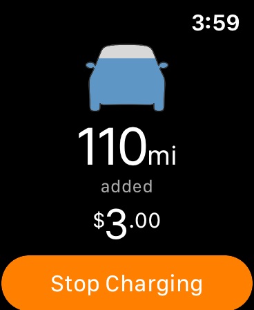 ChargePoint®: official Apple Watch preview 3 (opens full image in a new tab)