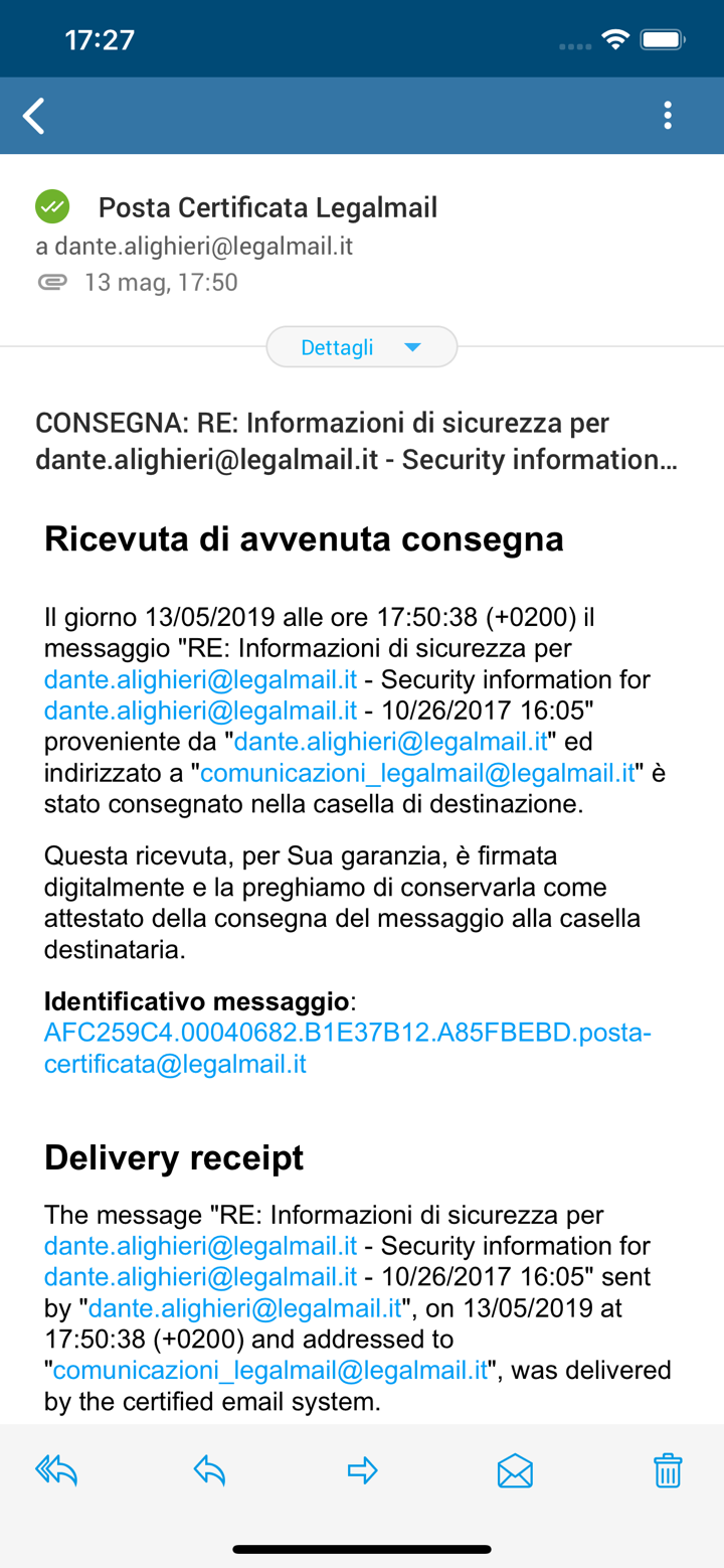 Legalmail screenshot 3