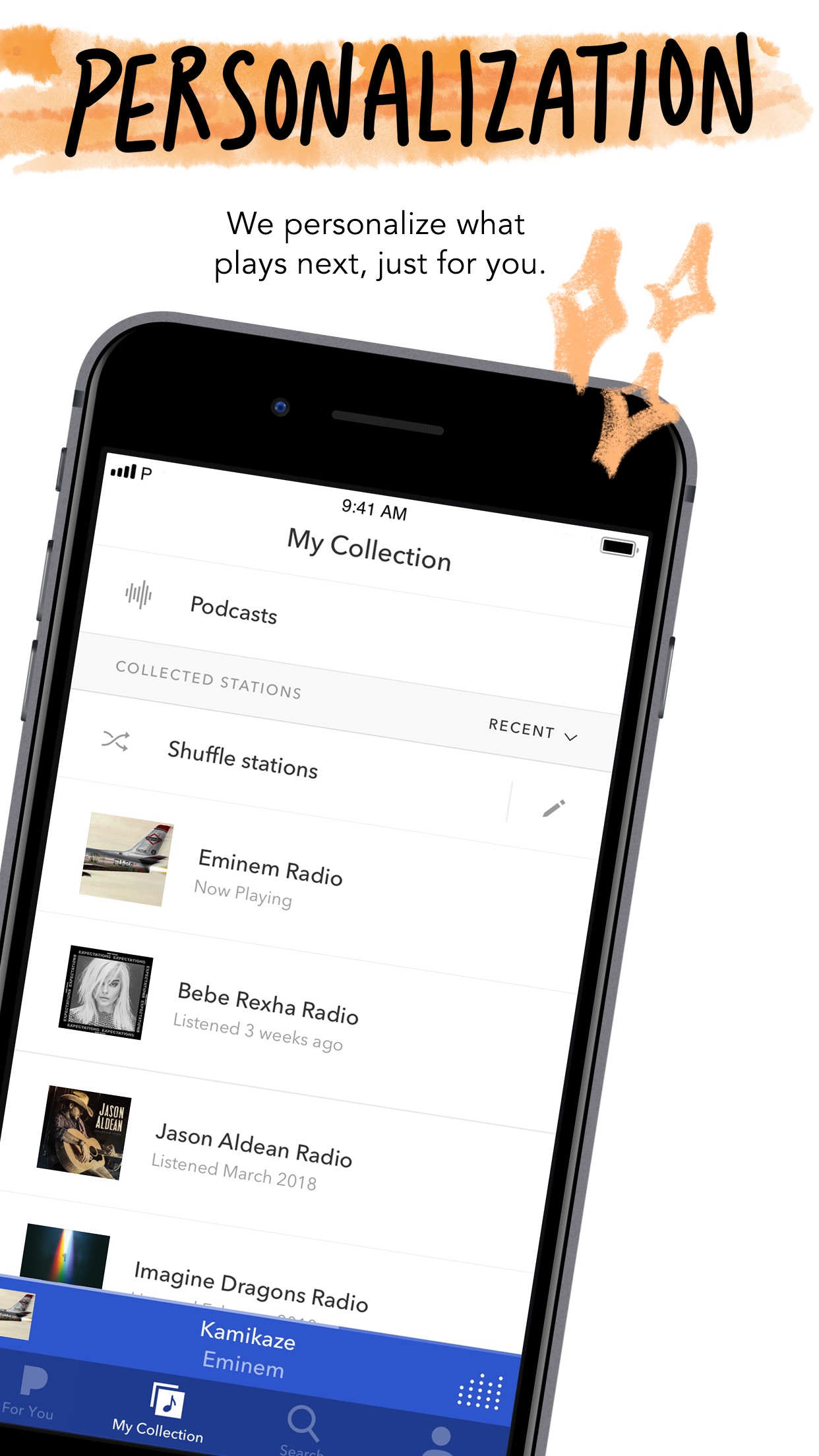 Pandora: Music & Podcasts screenshot 3