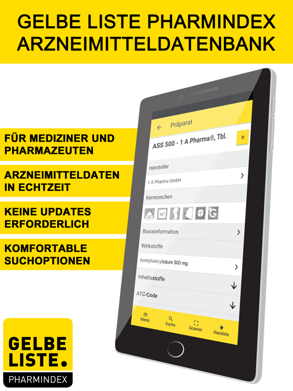 Screenshot #4 pour Gelbe Liste Pharmindex App