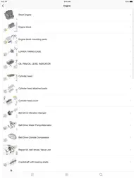 Car parts for BMW diagrams ETK ipad bilder 2