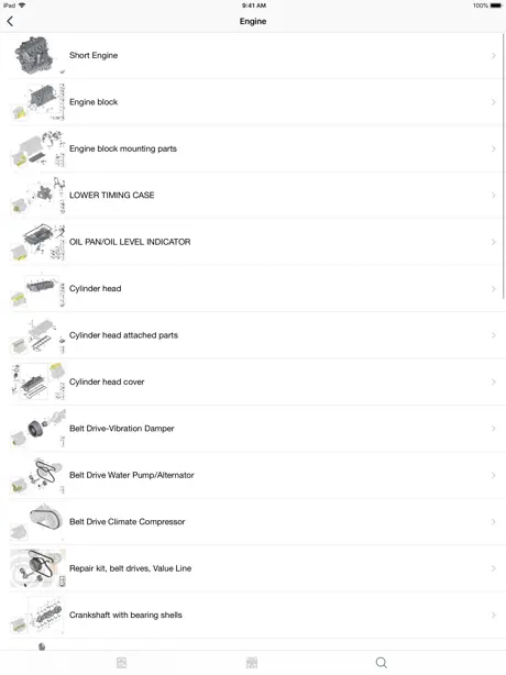 Car parts for BMW diagrams ETK