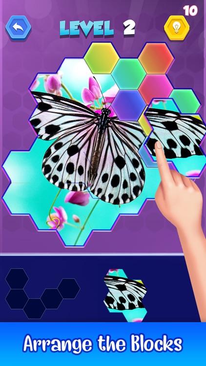 Jigsaw Hexa Puzzle Art screenshot-5
