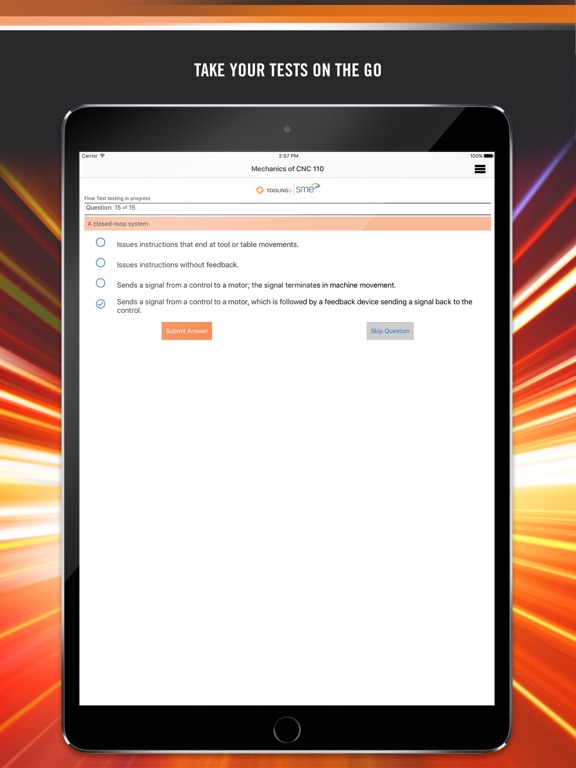 Tooling U-SME iPad screenshot 4 - Education app