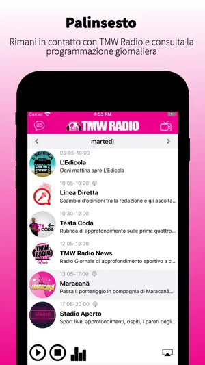 TMW Radio screenshot 1