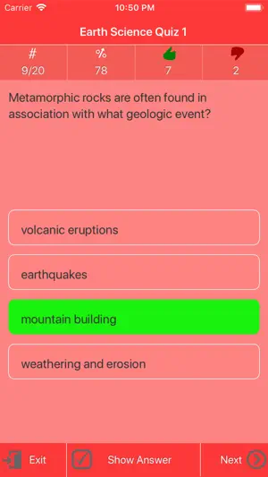 The Earth Science Trivia screenshot 3