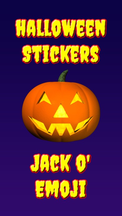 Screenshot #1 pour Jack o' Lantern Emoji