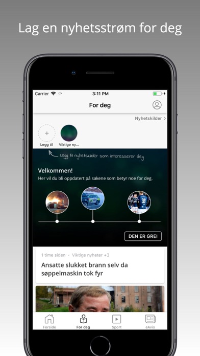 Screenshot #1 pour Nordhordland Nyheter