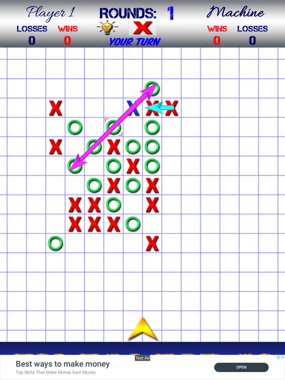 Screenshot #5 pour Tic Tac Toe AI - 5 in a row