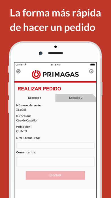 Screenshot #2 pour Primagas Clientes