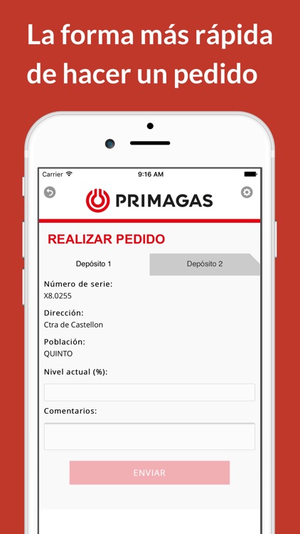 Primagas Clientes
