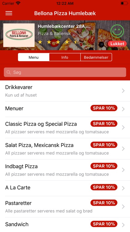 Bellona Pizza Humlebæk
