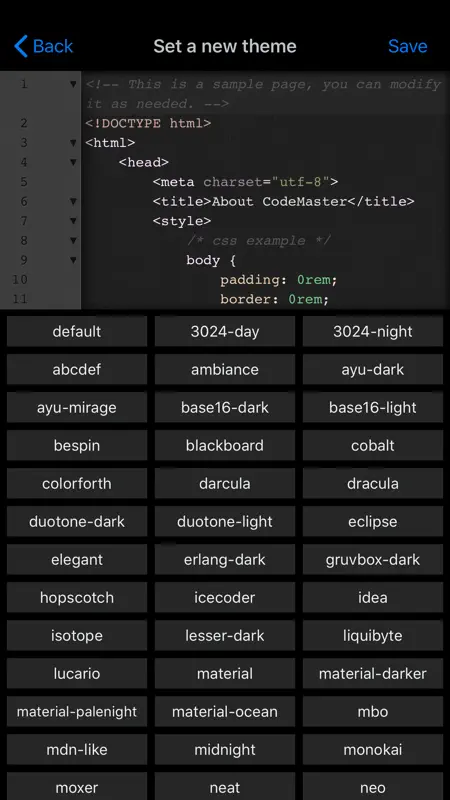 CodeMaster - Mobile Coding IDE screenshot 6 of 7