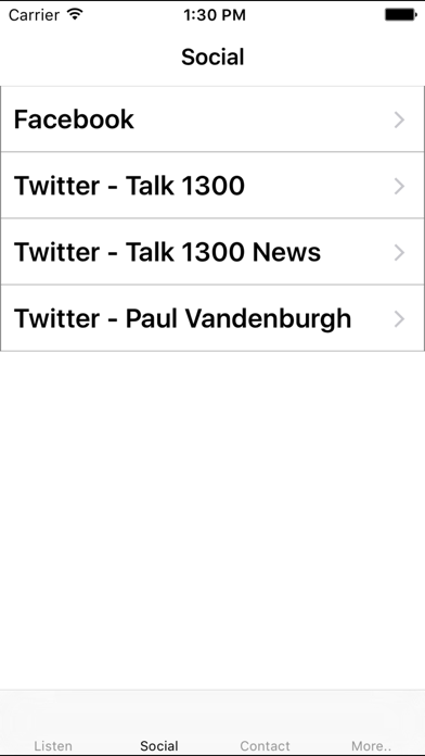 TALK 1300 & 98.7 Screenshot 2 - AppWisp.com TALK 1300 & 98.7 Screenshot 2 - AppWisp.com