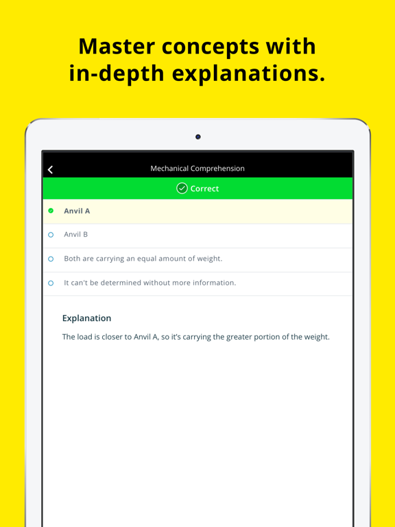 ASVAB Practice For Dummies iPad screenshot 4 - Education app
