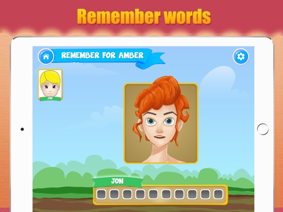 Auditory Memory Club iPad screenshot