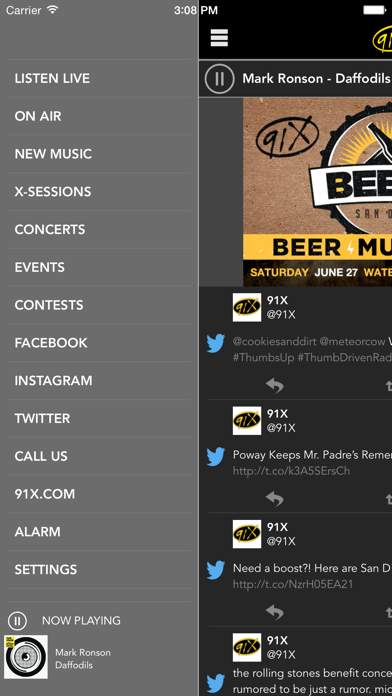 Screenshot #2 pour 91X | San Diego, CA | XTRA-FM