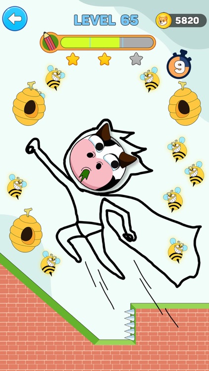 Save The Dogi - Dog Bee Draw screenshot-5