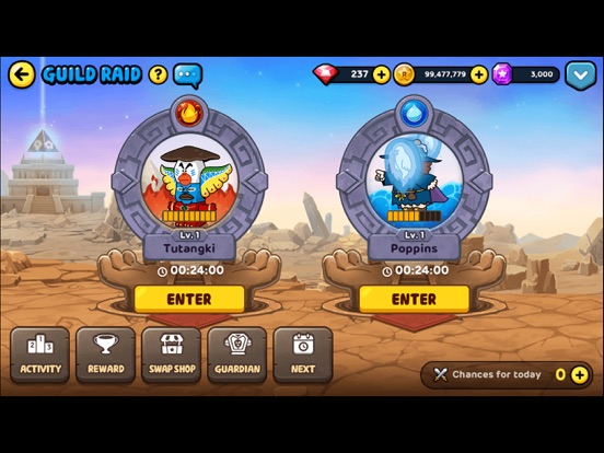 LINE Rangers iPad app afbeelding 4