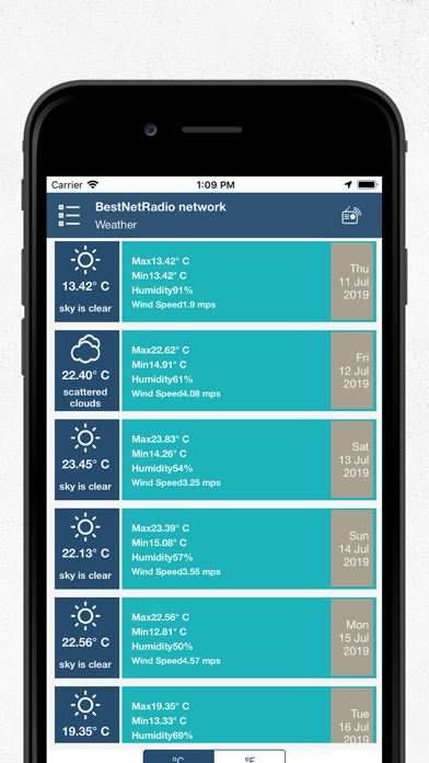 BestNet Radio iPhone screenshot 9 - Music app