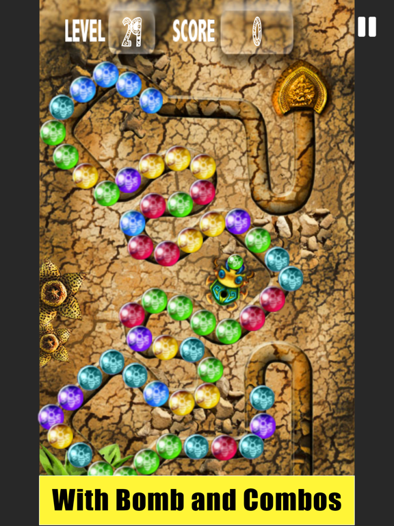 Maya Blast iPad screenshot