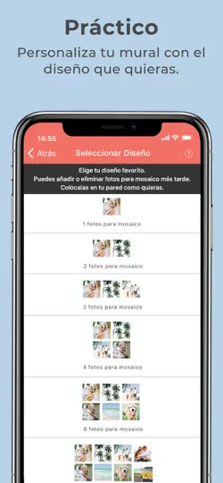 Captura de pantalla de FreePrints Photo Tiles en iPhone 3