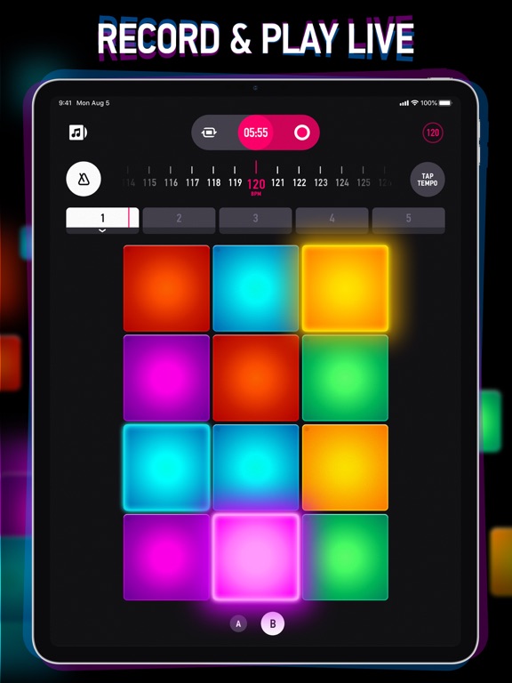 Beat Machine - Music Drum Pads iPad screenshot 4 - Games app