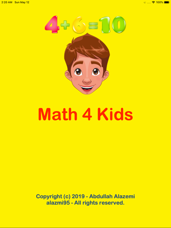 Screenshot #4 pour Math-4-Kids