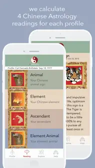 IYinYang Chinese Astrology iphone bilder 1
