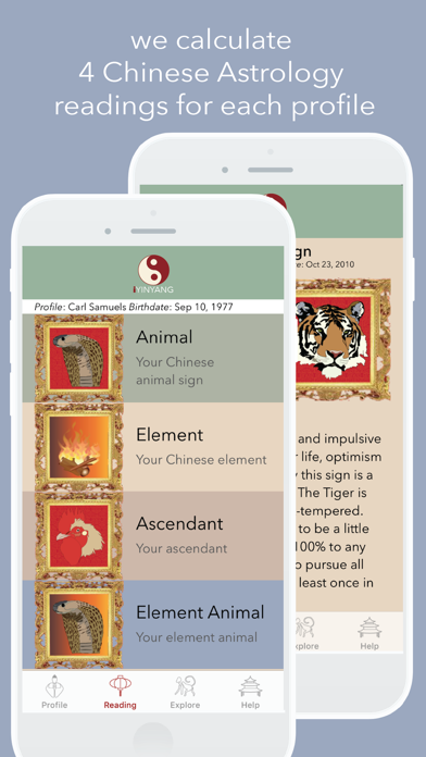 Screenshot #2 pour iYinYang Chinese Astrology
