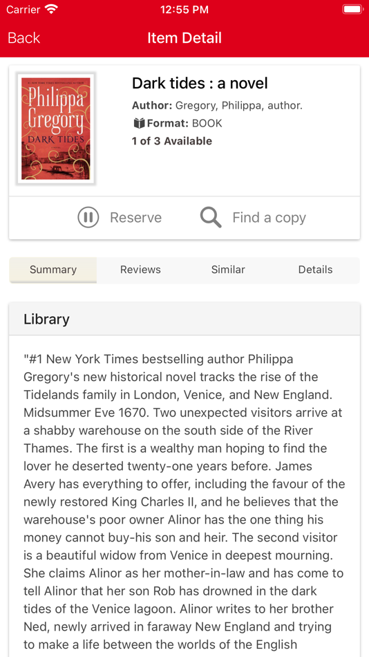 #3. Buckeye Public Library System (iOS) 由: City of Buckeye