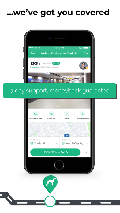 Parkhound: Easy Parking App iPhone screenshot 3