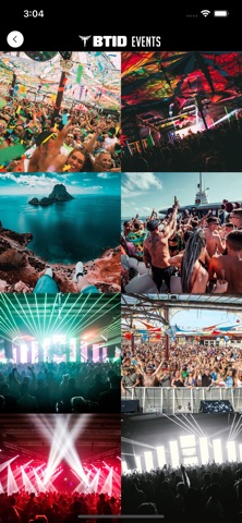 BTID Events screenshot