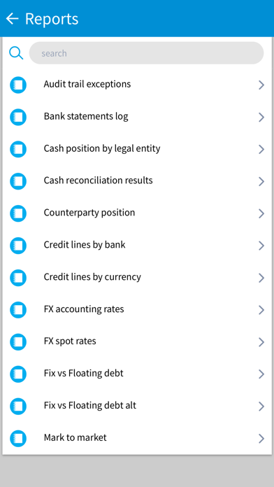 ION Treasury Anywhere Screenshot