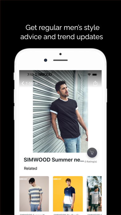 Men's Clothing Fashion Stores Screenshot