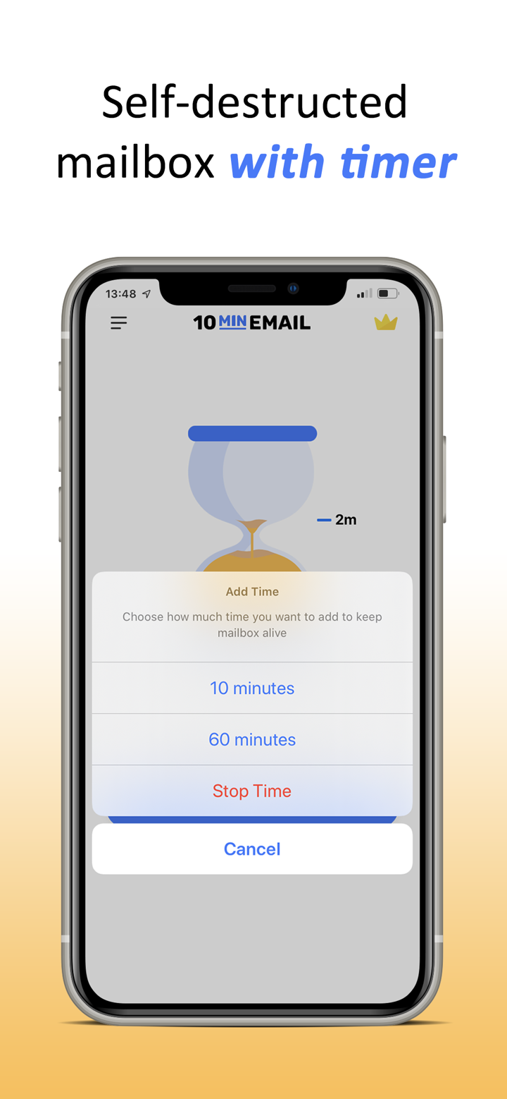 10 Minute - Temp Mail Address screenshot 2