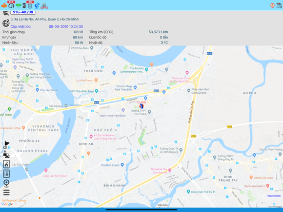 TRUCKER@IoT iPad screenshot 5 - Business app