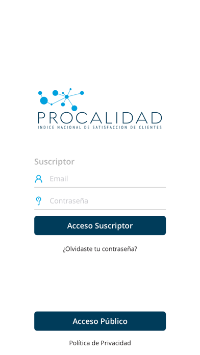 PROCALIDAD iPhone screenshot