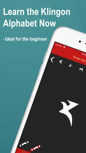 Learn Klingon Alphabet Now screenshot 1