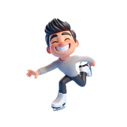 Happy Skater Stickers